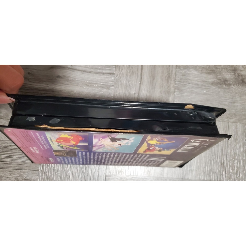 Disney Fantasia VHS Movie Kids OS Black Fair Masterpiece Collection Mickey Mouse - Picture 3 of 6